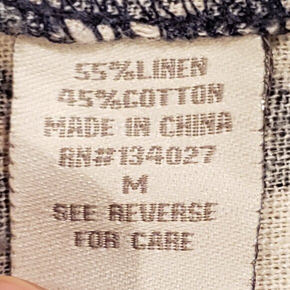 Cali 1850 Linen Blend Zippered Jacket - Picture 7 of 9